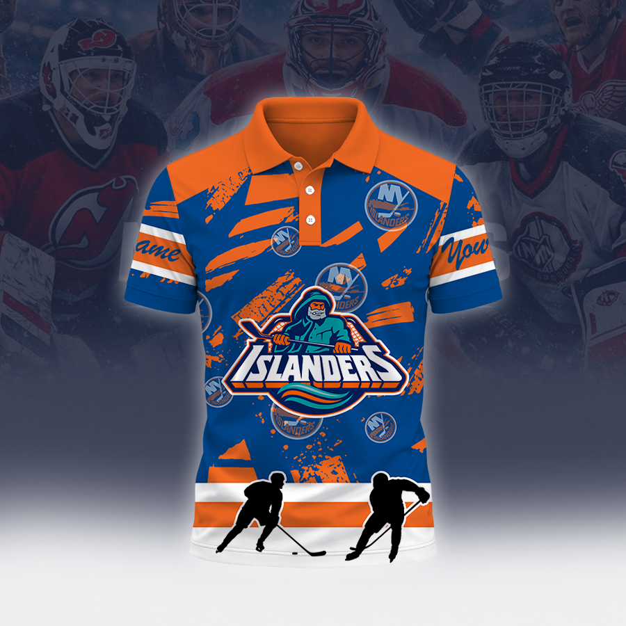 Limited Edition – Customized NHL New York Islanders Polo Shirt