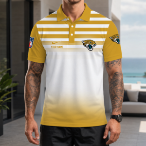 Limited Edition – Customized NFL Jacksonville Jaguars Polo Shirt
