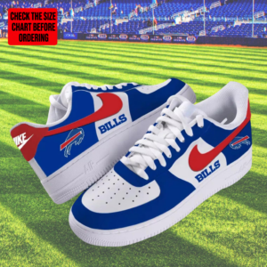 Limited Edition – Customized NFL Buffalo Bills Air Force 1 Shoes