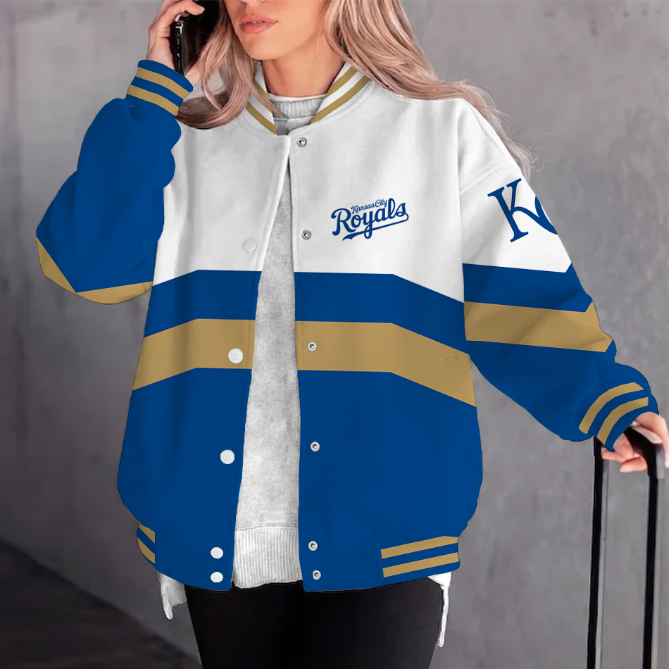 Limited Edition – Customized MLB Kansas City Royals Varsity Jacket & Baseball Jacket