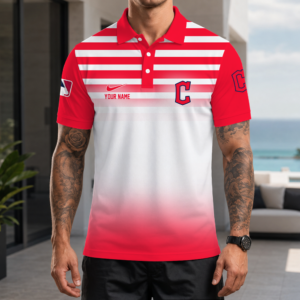 Limited Edition – Customized MLB Cleveland Guardians Polo Shirt