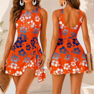 Limited Edition – Customized MLB New York Mets Women’s Summer Skort Dress