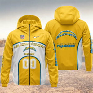 Limited Edition – Customized NFL Los Angeles Chargers Windbreaker Jacket