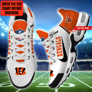 Limited Edition – Customized NFL Cincinnati Bengals Air Max Plus Sneakers