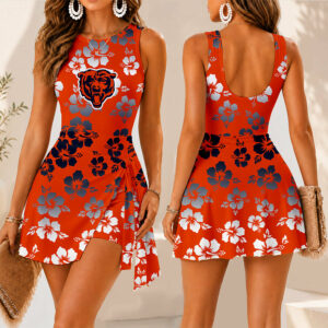 Limited Edition – Customized NFL Chicago Bears Women’s Summer Skort Dress