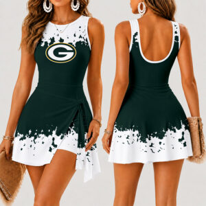 Limited Edition – Customized NFL Green Bay Packers Women’s Summer Skort Dress