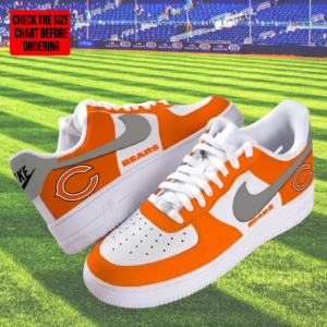 Limited Edition – Customized NFL Chicago Bears Air Force 1 Shoes