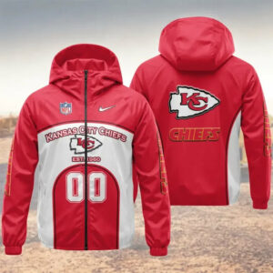 Limited Edition – Customized NFL Kansas City Chiefs Windbreaker Jacket