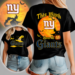 Limited Edition – Customized NFL New York Giants Halloween T-Shirt