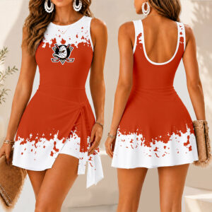 Limited Edition – Customized Nhl Anaheim Ducks Women’s Summer Skort Dress
