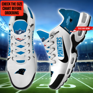 Limited Edition – Customized NFL Carolina Panthers Air Max Plus Sneakers