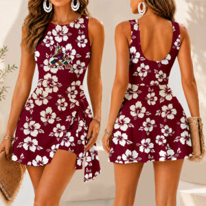 Limited Edition – Customized Nhl Arizona Coyotes Women’s Summer Skort Dress