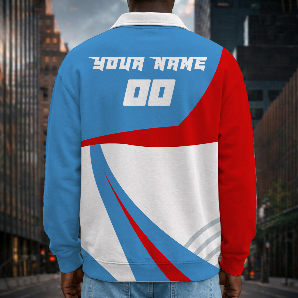 Limited Edition – Customized NFL Tennessee Titans Long Sleeve Polo Shirt - Image 2