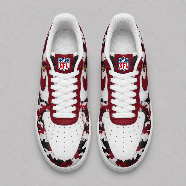 Limited Edition – Customized NFL Arizona Cardinals Air Force 1 Shoes - Image 2