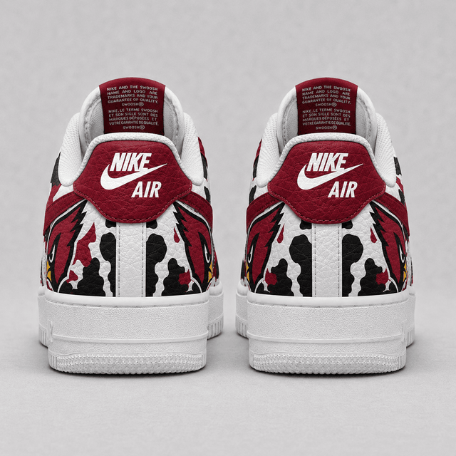 Limited Edition – Customized NFL Arizona Cardinals Air Force 1 Shoes - Image 3