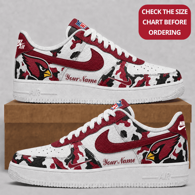Limited Edition – Customized NFL Arizona Cardinals Air Force 1 Shoes
