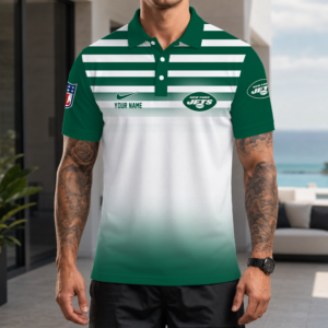 Limited Edition – Customized NFL New York Jets Polo Shirt