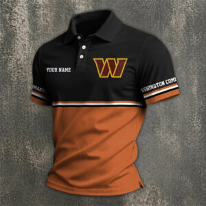 Limited Edition – Customized NFL Washington Commanders Polo Shirt