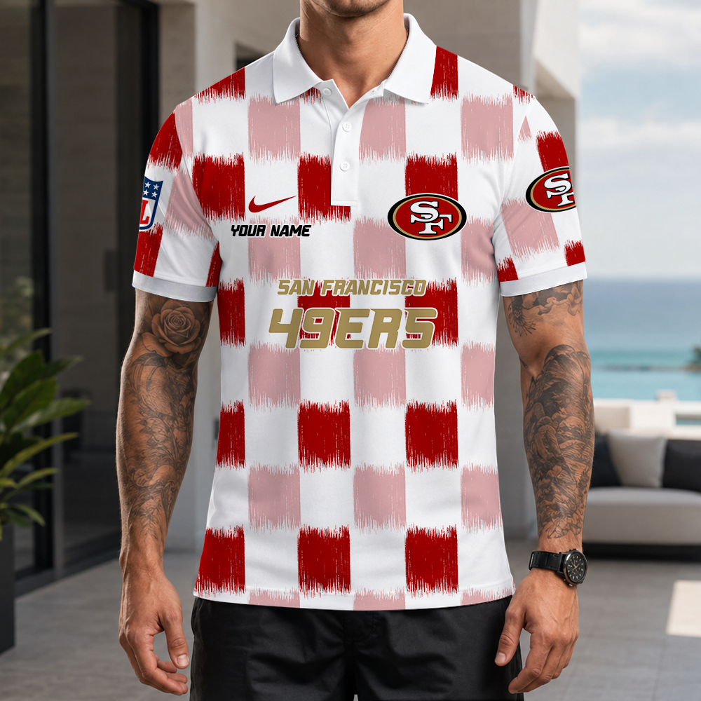 Limited Edition – Customized NFL San Francisco 49Ers Polo Shirt