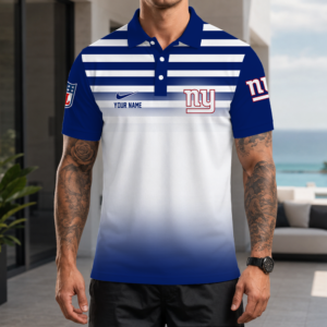 Limited Edition – Customized NFL New York Giants Polo Shirt