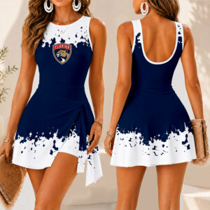 Limited Edition – Customized Nhl Florida Panthers Women’s Summer Skort Dress