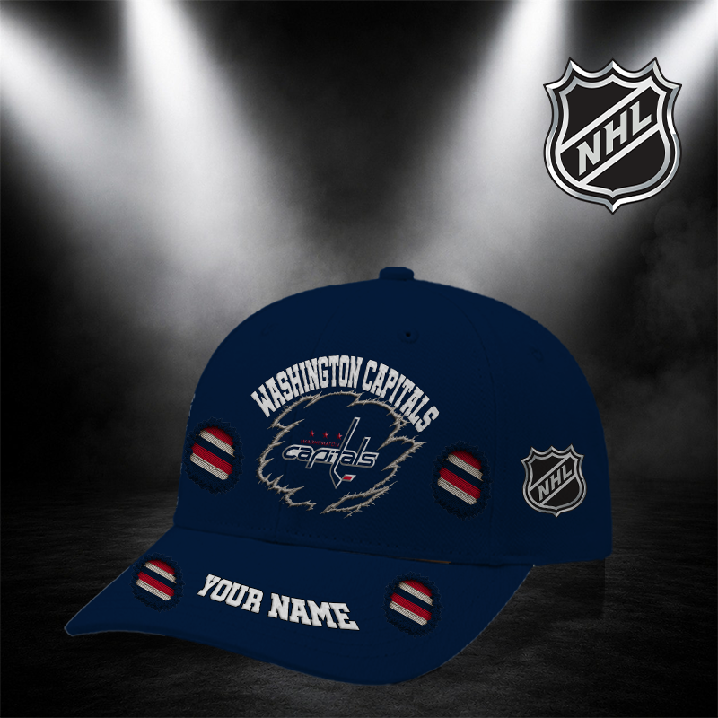 Limited Edition – Customized Nhl Washington Capitals Classic Cap