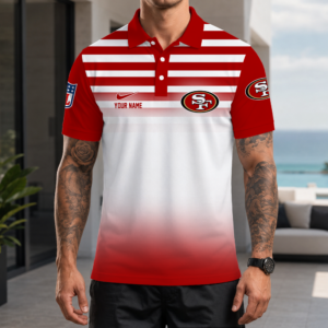 Limited Edition – Customized NFL San Francisco 49Ers Polo Shirt