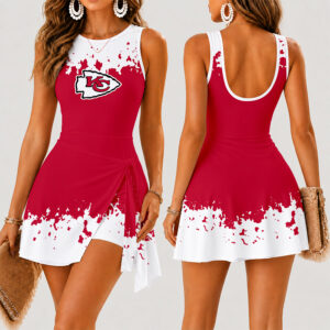 Limited Edition – Customized NFL Kansas City Chiefs Women’s Summer Skort Dress