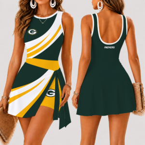 Limited Edition – Customized NFL Green Bay Packers Women’s Summer Skort Dress