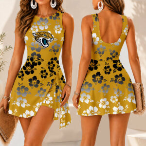 Limited Edition – Customized NFL Jacksonville Jaguars Women’s Summer Skort Dress
