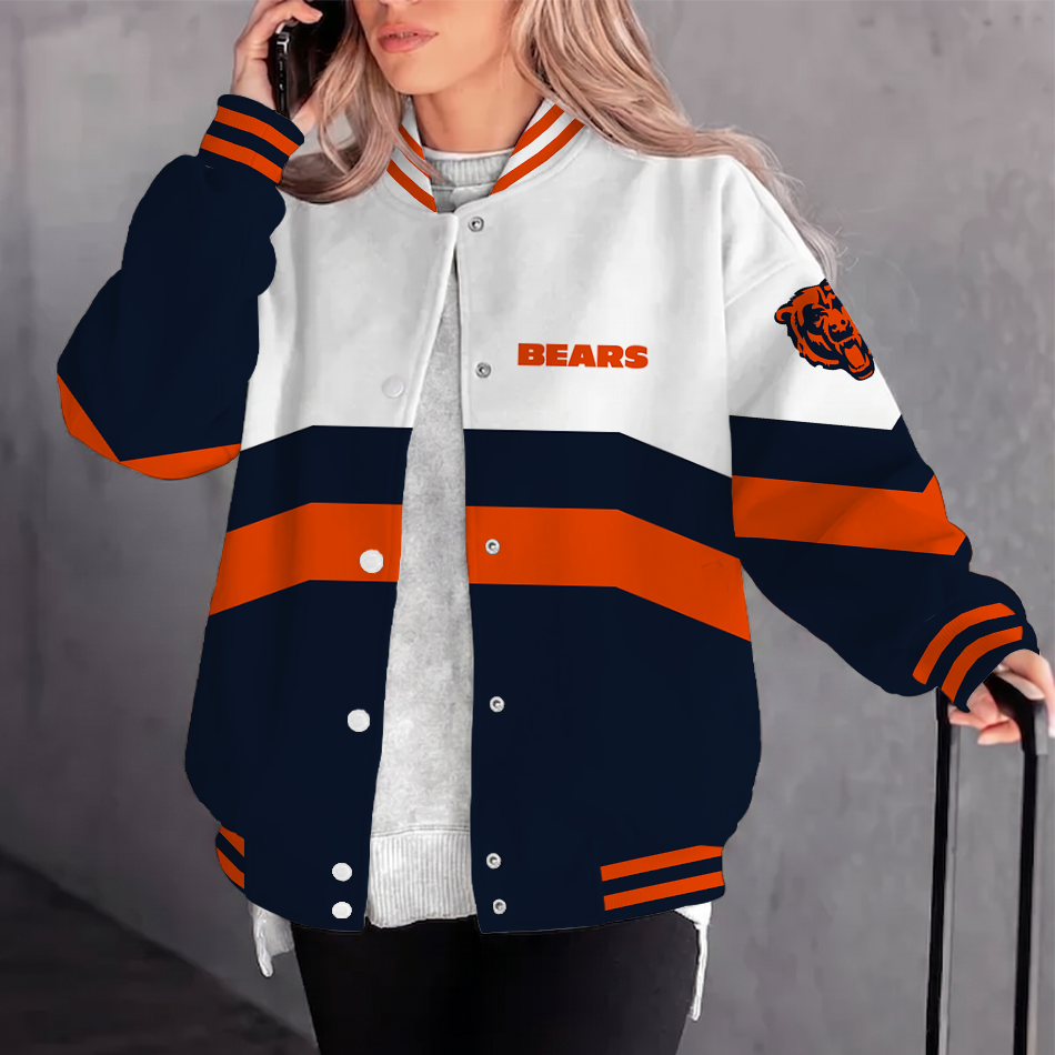 Limited Edition – Customized NFL Chicago Bears Varsity Jacket & Baseball Jacket