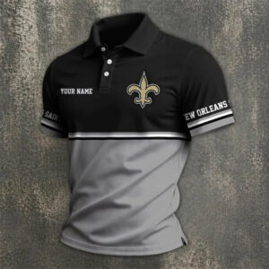 Limited Edition – Customized NFL New Orleans Saints Polo Shirt