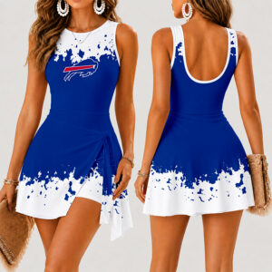 Limited Edition – Customized NFL Buffalo Bills Women’s Summer Skort Dress