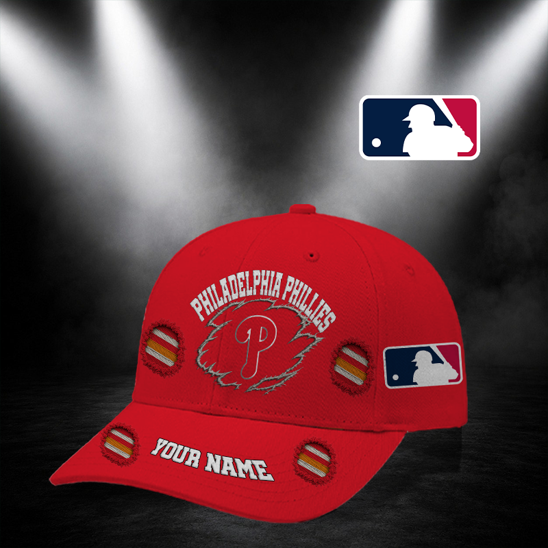 Limited Edition – Customized MLB Philadelphia Phillies Classic Cap