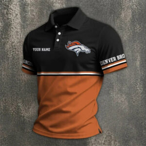 Limited Edition – Customized NFL Denver Broncos Polo Shirt