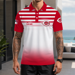 Limited Edition – Customized MLB Cincinnati Reds Polo Shirt