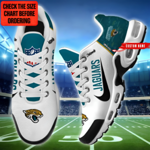 Limited Edition – Customized NFL Jacksonville Jaguars Air Max Plus Sneakers