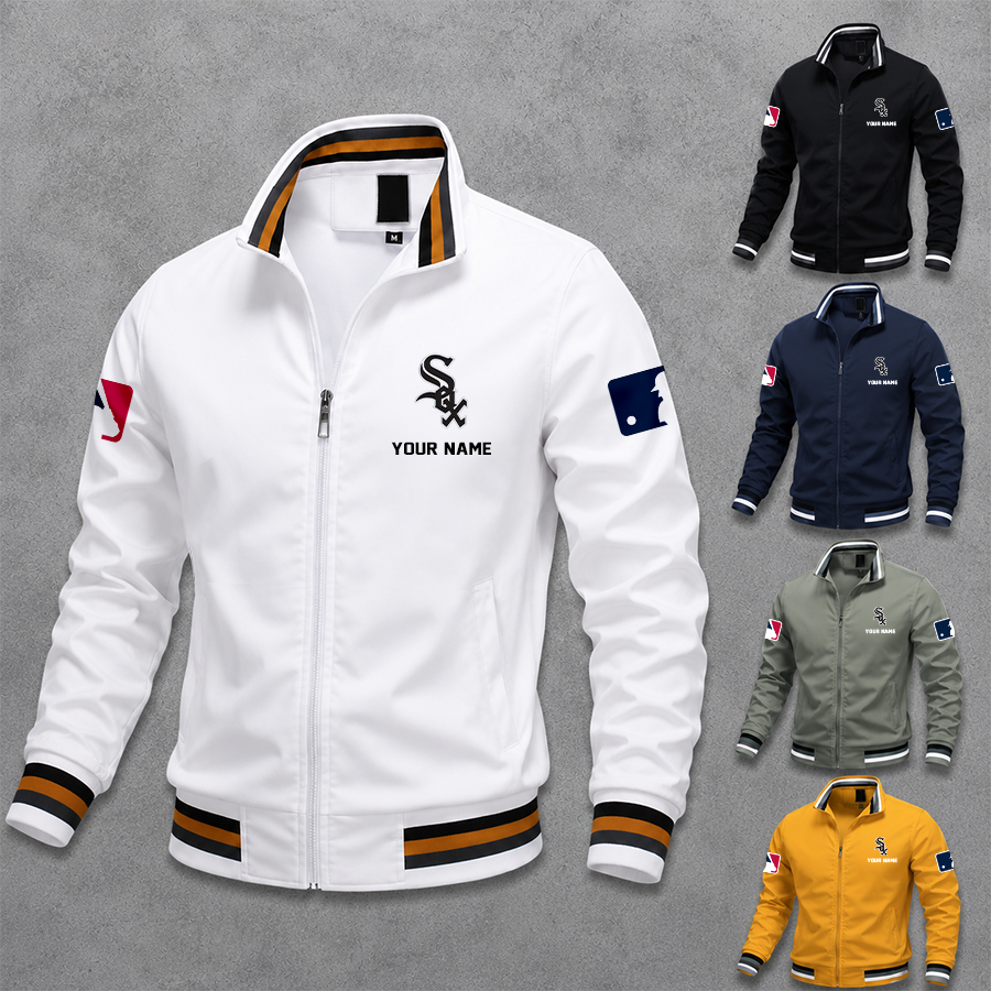 Limited Edition – Customized MLB Chicago White Sox Multicolor Men’s Casual Jacket
