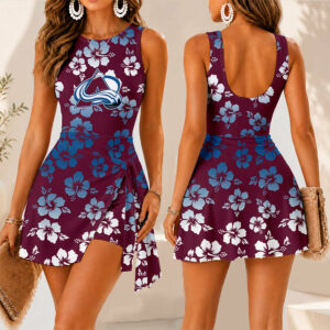 Limited Edition – Customized Nhl Colorado Avalanche Women’s Summer Skort Dress