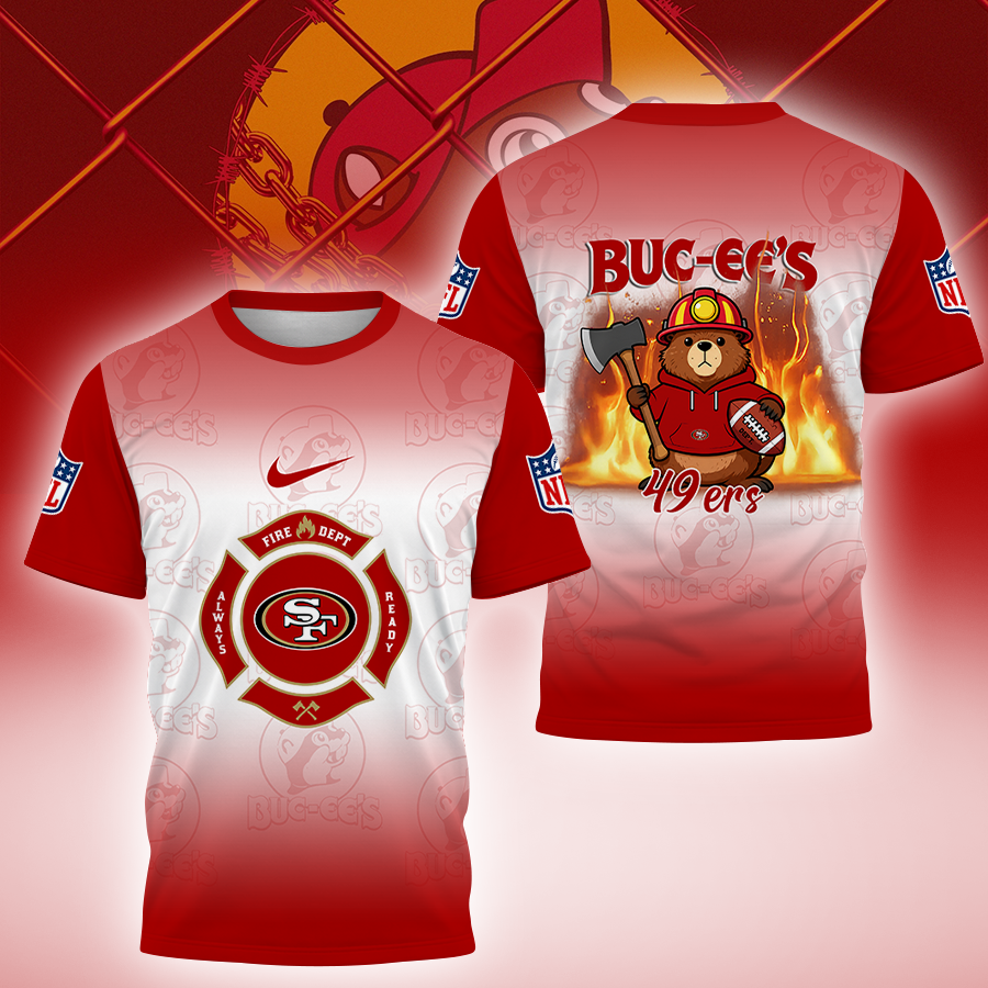 Limited Edition – Customized NFL San Francisco 49Ers Buc-Ee’s Unisex T-Shirt