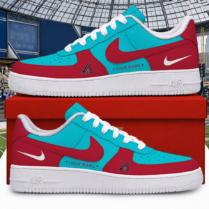 Limited Edition – Customized MLB Arizona Diamondbacks Air Force 1 Shoes