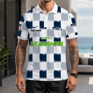 Limited Edition – Customized NFL Seattle Seahawks Polo Shirt