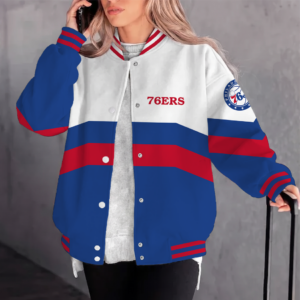 Limited Edition – Customized NBA Philadelphia 76Ers Baseball Jacket, Varsity Jacket