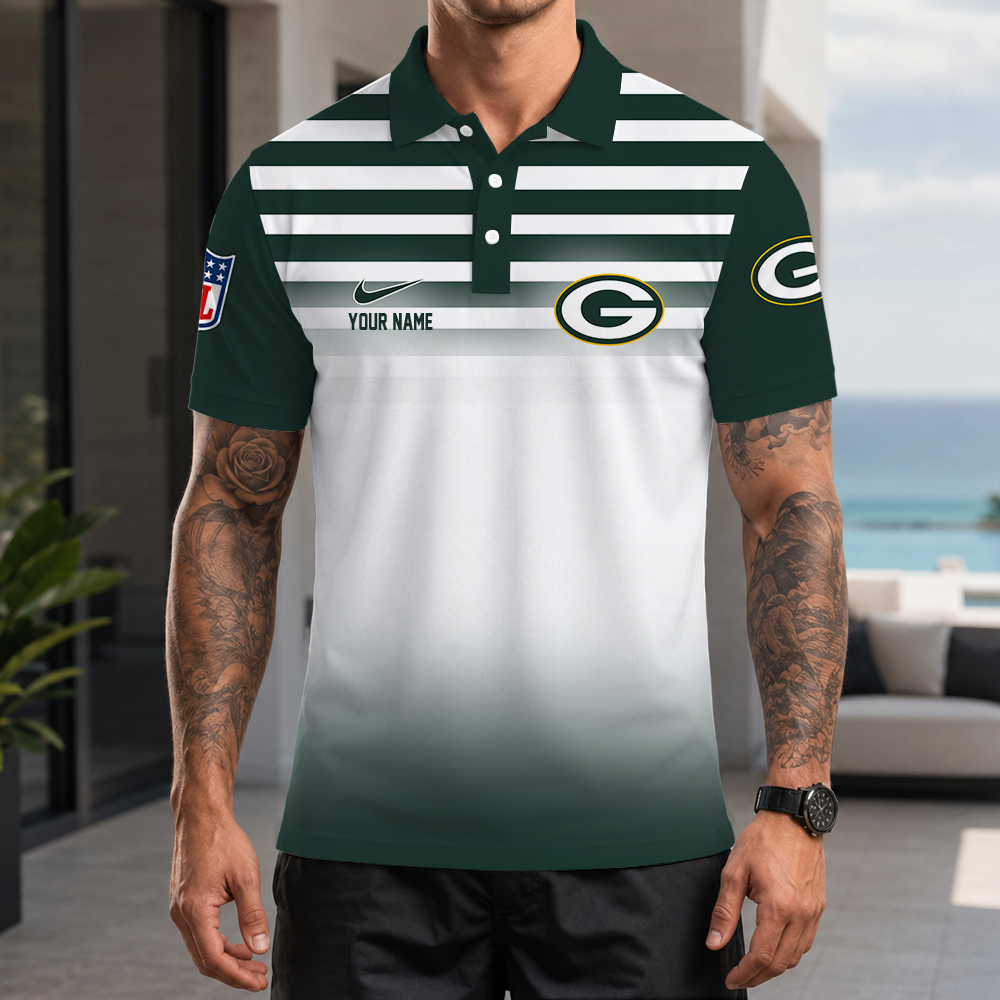 Limited Edition – Customized NFL Green Bay Packers Polo Shirt