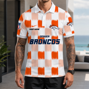 Limited Edition – Customized NFL Denver Broncos Polo Shirt