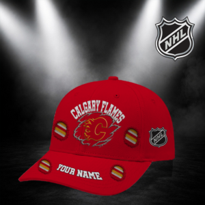 Limited Edition – Customized Nhl Calgary Flames Classic Cap