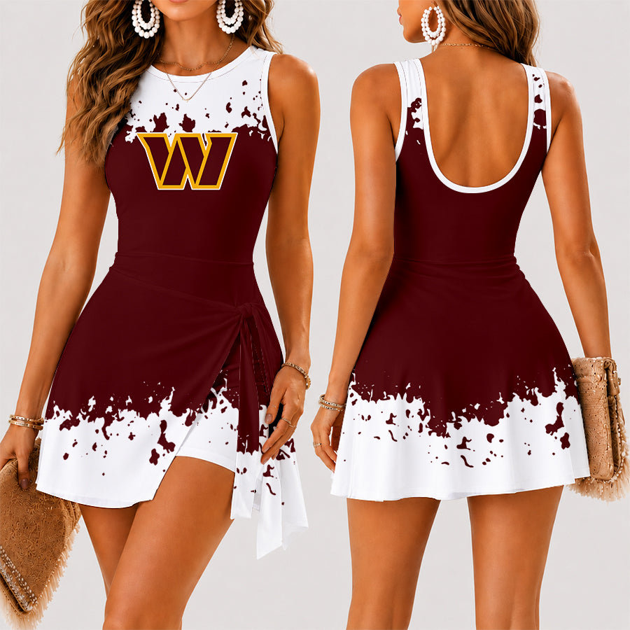 Limited Edition – Customized NFL Washington Commanders Women’s Summer Skort Dress