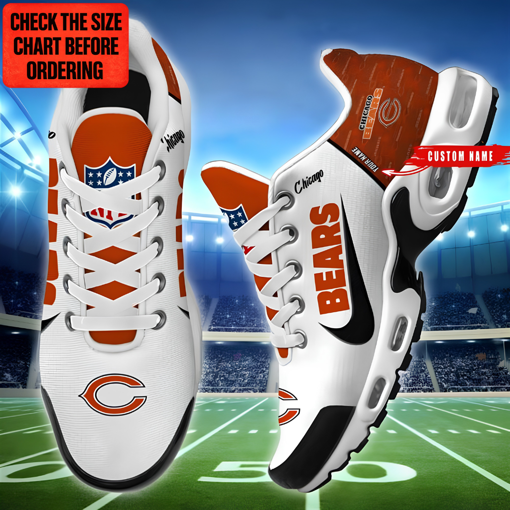 Limited Edition – Customized NFL Chicago Bears Air Max Plus Sneakers