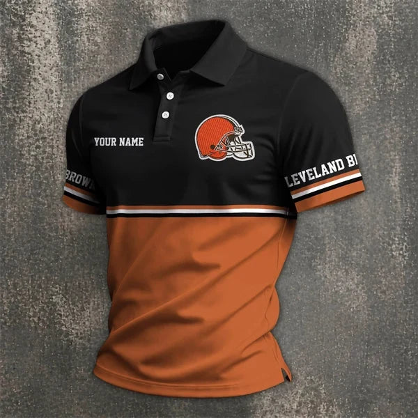 Limited Edition – Customized NFL Cleveland Browns Polo Shirt