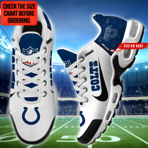Limited Edition – Customized NFL Indianapolis Colts Air Max Plus Sneakers